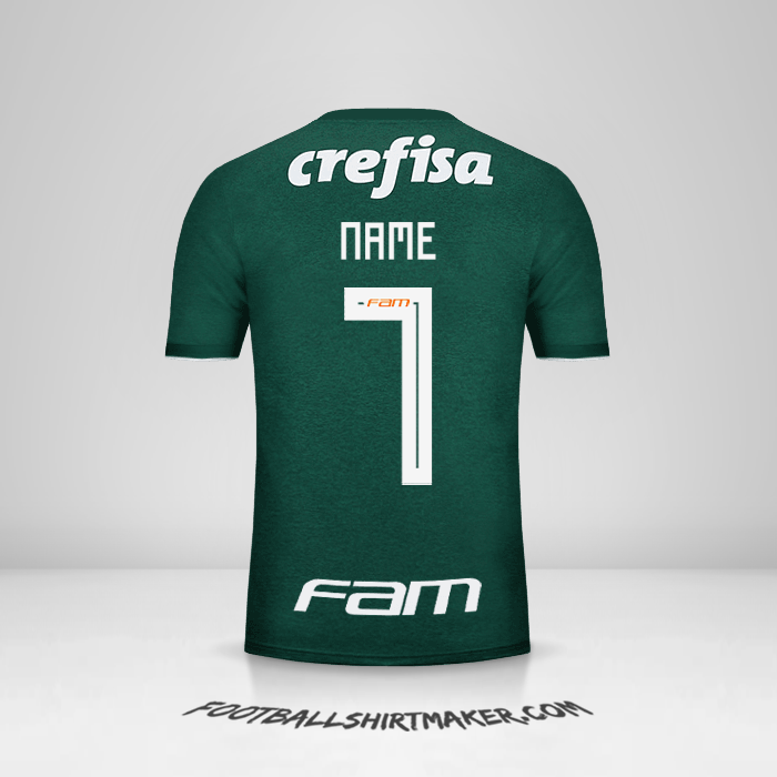 Shirt Palmeiras 2018 -  name - 7