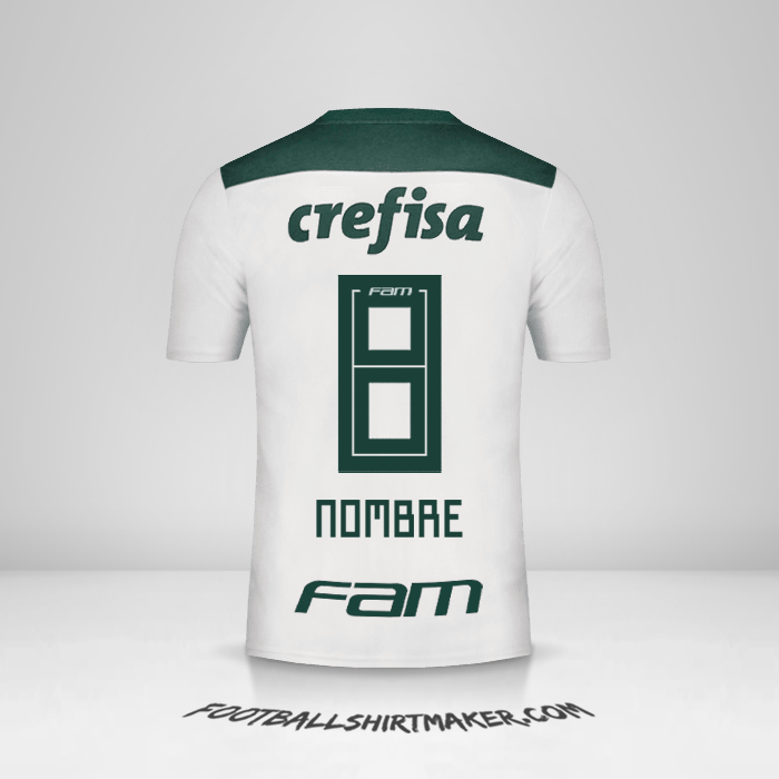 Jersey Palmeiras 2018 Visita -  nombre - 8