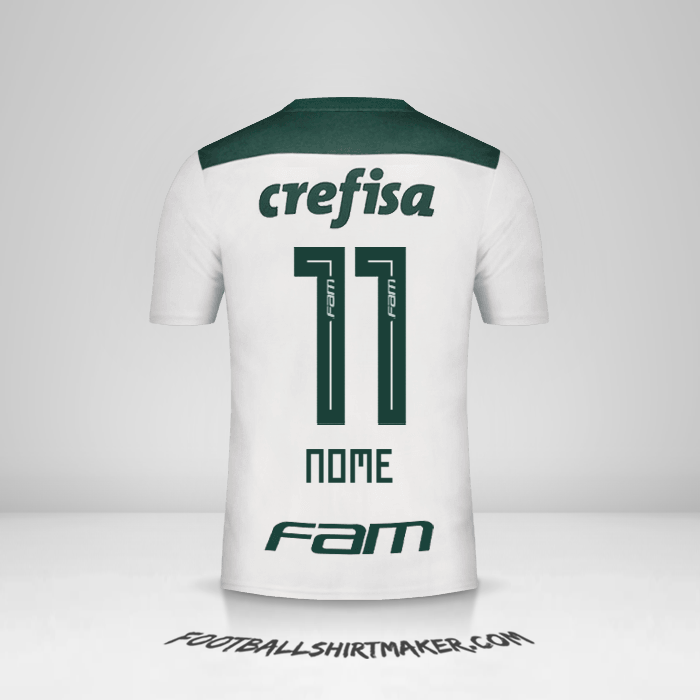Maglia Palmeiras 2018 Seconda -  nome - 11