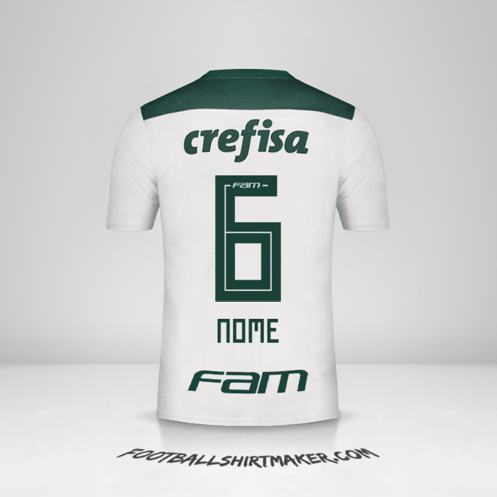 Maglia Palmeiras 2018 Seconda -  nome - 6