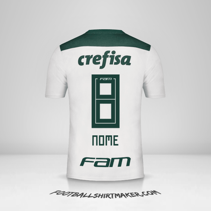 Maglia Palmeiras 2018 Seconda -  nome - 8