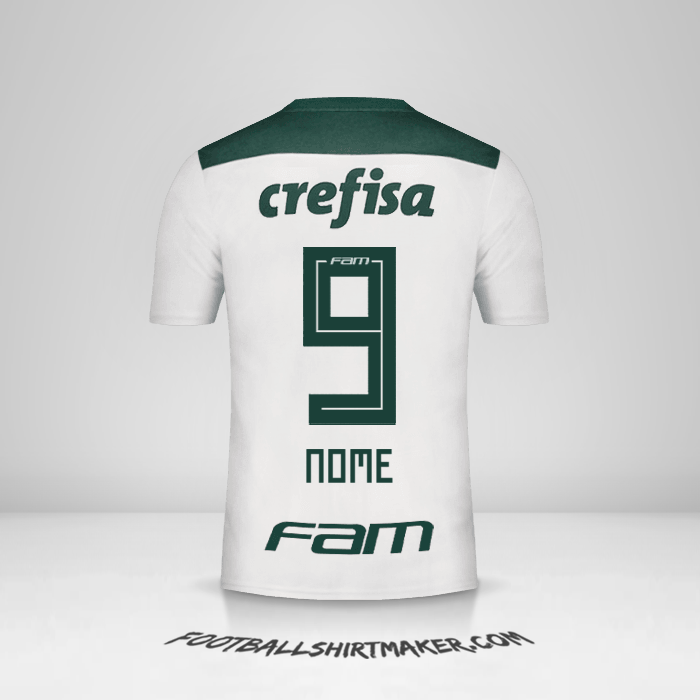 Maglia Palmeiras 2018 Seconda -  nome - 9