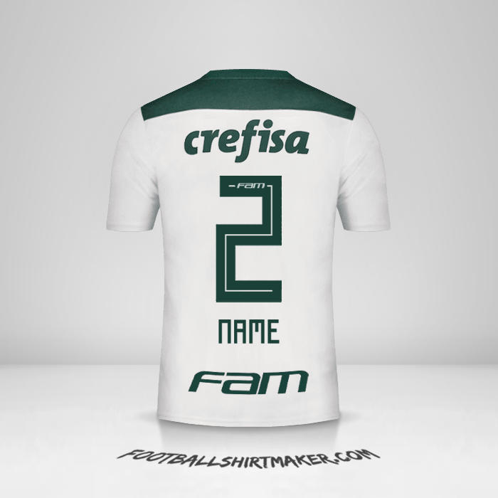Shirt Palmeiras 2018 Away -  name - 2