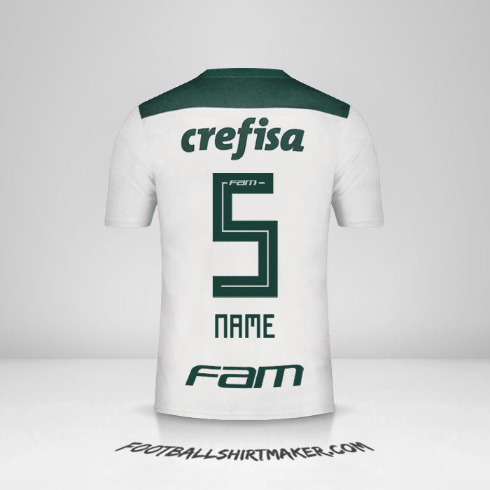 Shirt Palmeiras 2018 Away -  name - 5