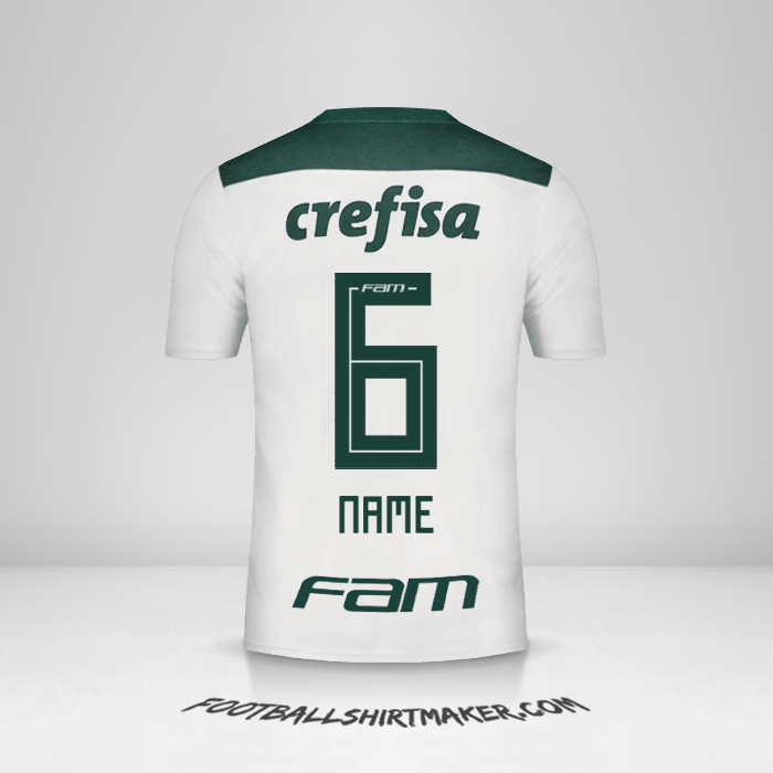 Shirt Palmeiras 2018 Away -  name - 6