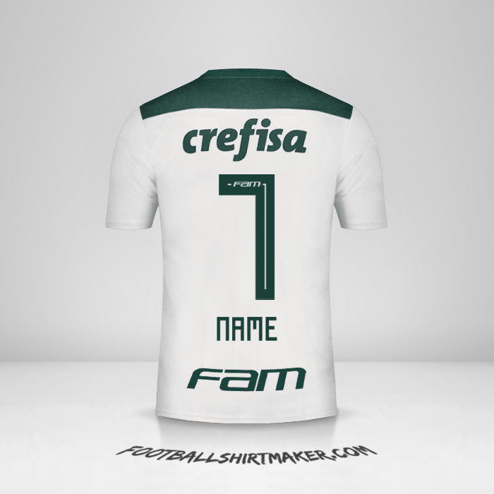 Jersey Palmeiras 2018 Away -  name - 7