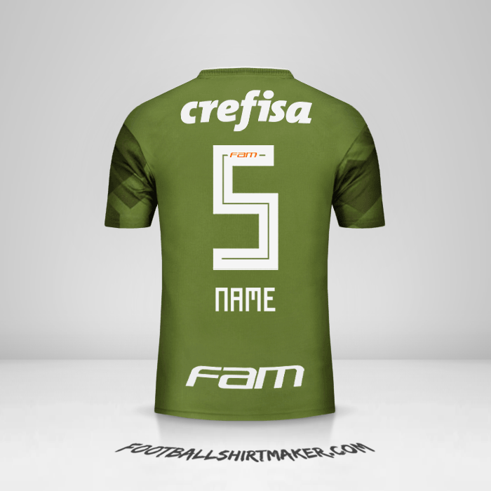 Shirt Palmeiras 2018 Third -  name - 5