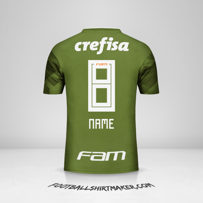 Shirt Palmeiras 2018 Third -  name - 8