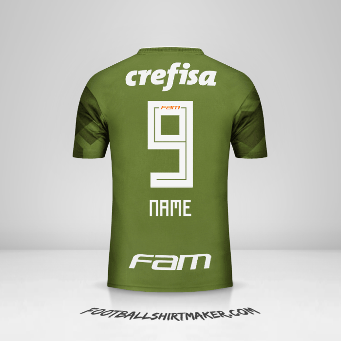 Shirt Palmeiras 2018 Third -  name - 9