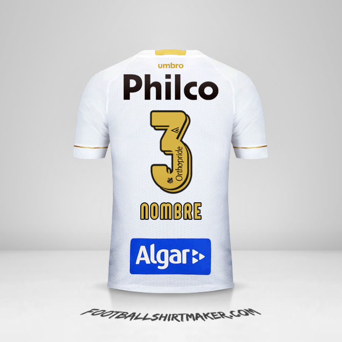 Camiseta Santos FC 2018 -  nombre - 3