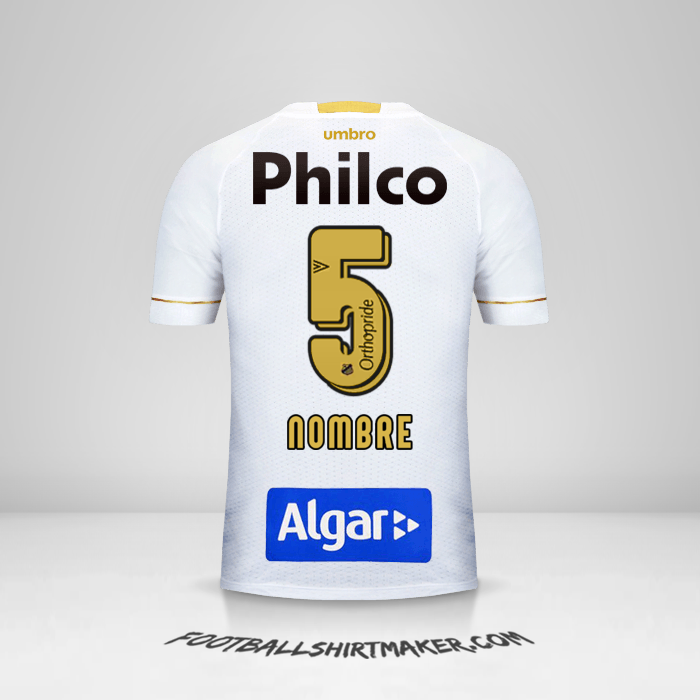 Camiseta Santos FC 2018 -  nombre - 5