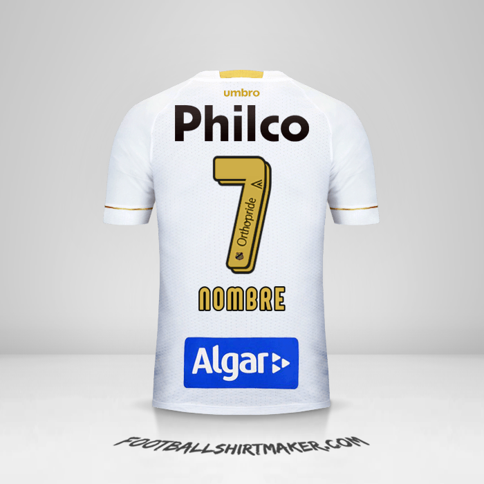 Camiseta Santos FC 2018 -  nombre - 7