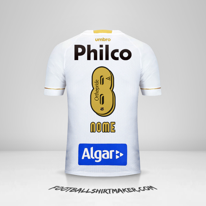 Maglia Santos FC 2018 -  nome - 8