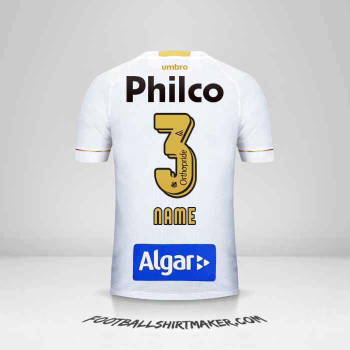 Trikot Santos FC 2018 -  name - 3
