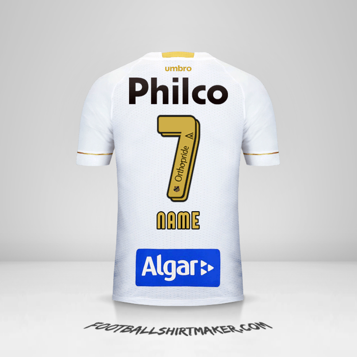 Shirt Santos FC 2018 -  name - 7