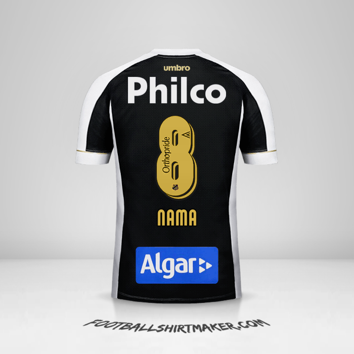 Jersey Santos FC 2018 Alternatif -  nama - 8