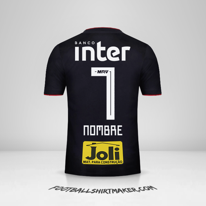 Jersey Sao Paulo FC 2018 Visita -  nombre - 7