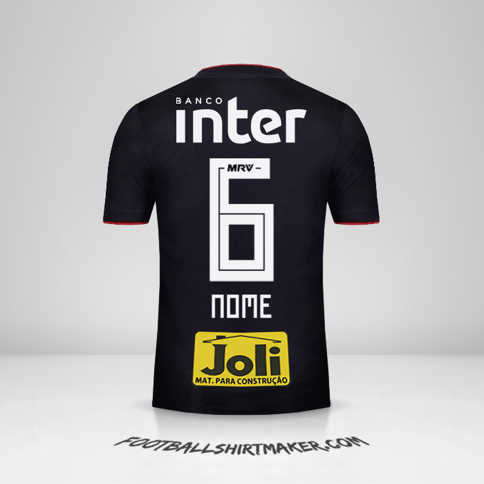 Maglia Sao Paulo FC 2018 Seconda -  nome - 6
