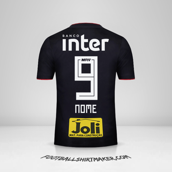 Maglia Sao Paulo FC 2018 Seconda -  nome - 9