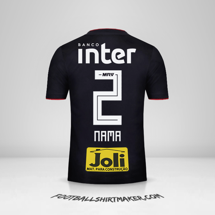 Jersey Sao Paulo FC 2018 Alternatif -  nama - 2