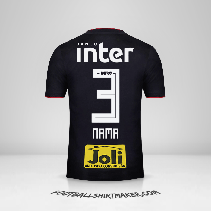 Jersey Sao Paulo FC 2018 Alternatif -  nama - 3