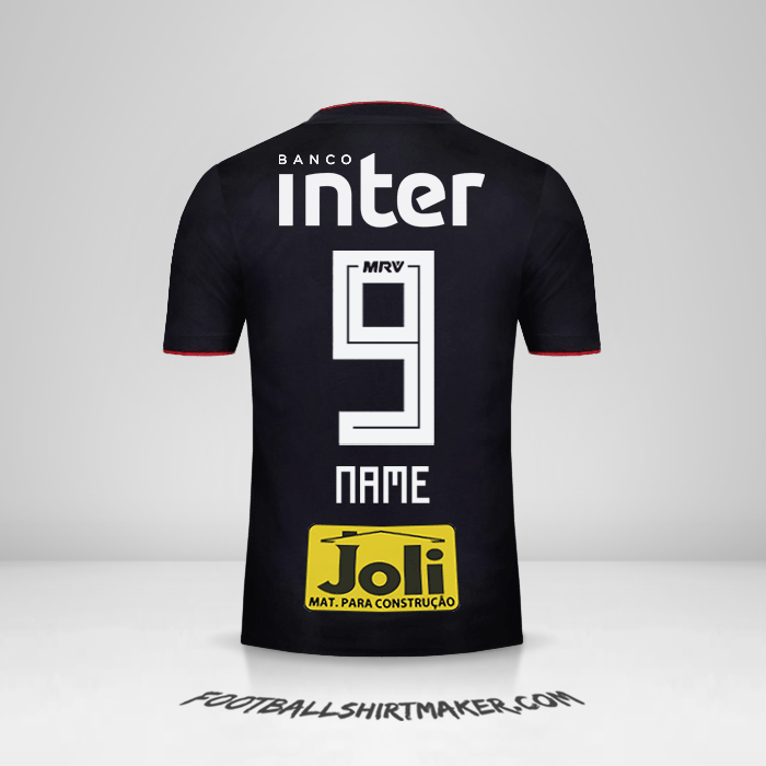 Shirt Sao Paulo FC 2018 Away -  name - 9
