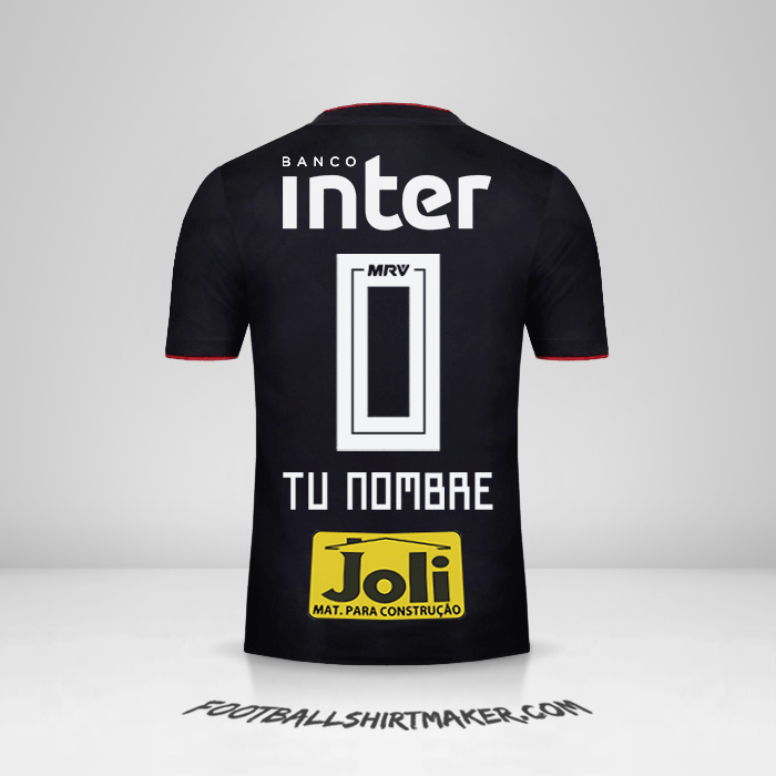 Jersey Sao Paulo FC 2018 II -  tu nombre - 0