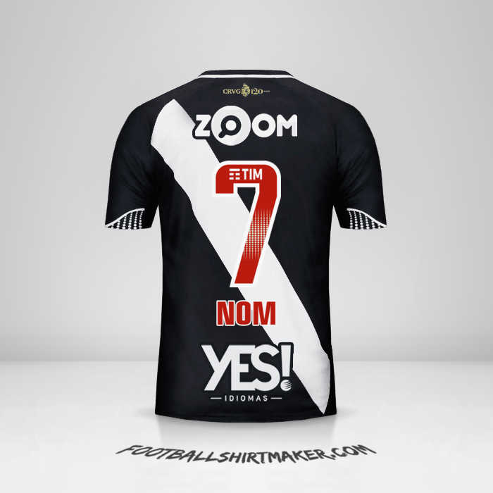 Maillot Vasco da Gama 2018 -  nom - 7