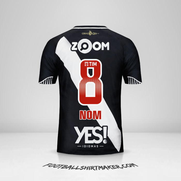 Maillot Vasco da Gama 2018 -  nom - 8