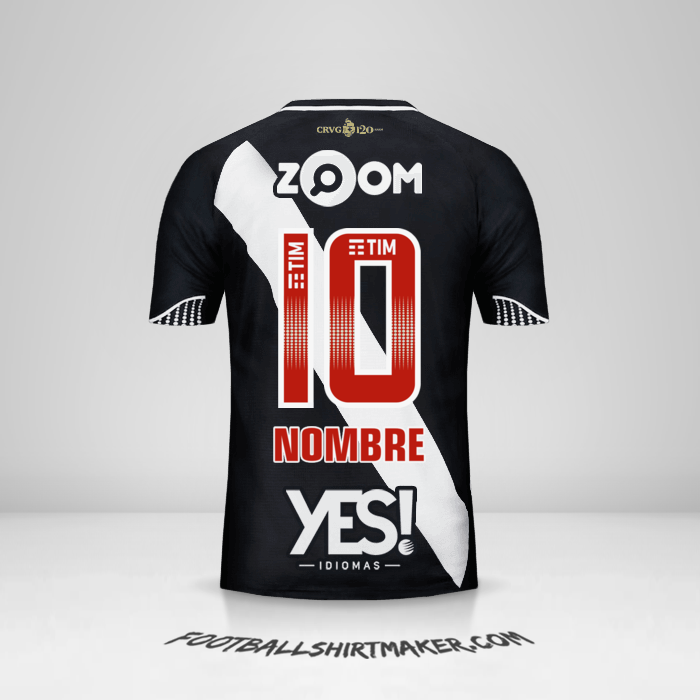 Jersey Vasco da Gama 2018 -  nombre - 10