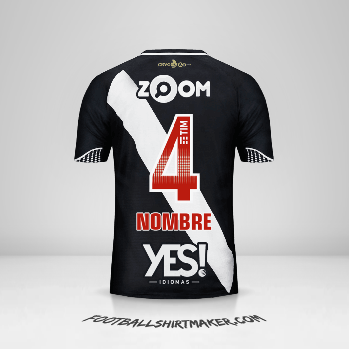 Jersey Vasco da Gama 2018 -  nombre - 4