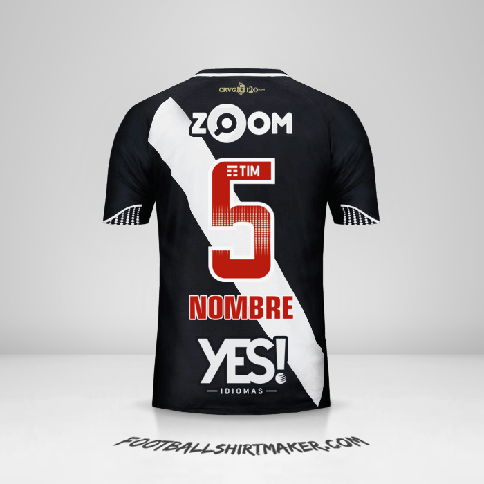 Jersey Vasco da Gama 2018 -  nombre - 5