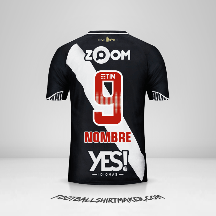 Jersey Vasco da Gama 2018 -  nombre - 9