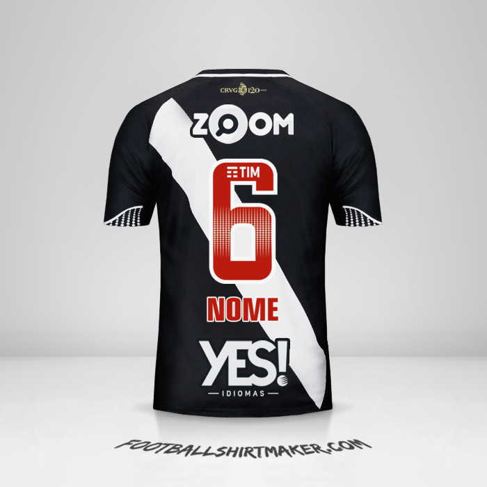 Camisa Vasco da Gama 2018 -  nome - 6