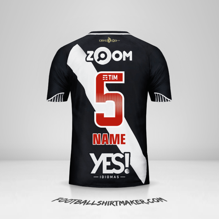 Shirt Vasco da Gama 2018 -  name - 5