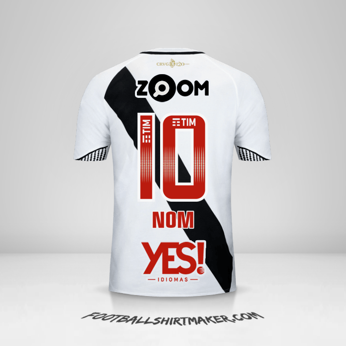 Maillot Vasco da Gama 2018 Extérieur -  nom - 10