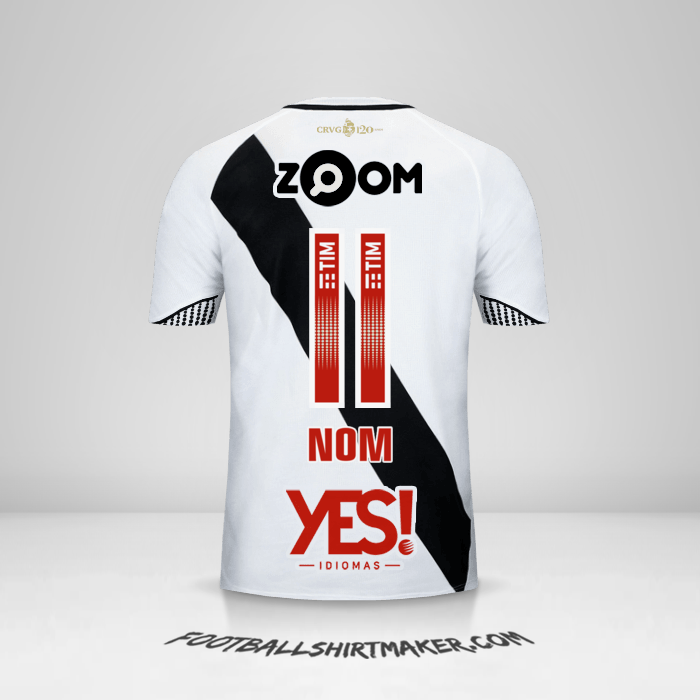 Maillot Vasco da Gama 2018 Extérieur -  nom - 11