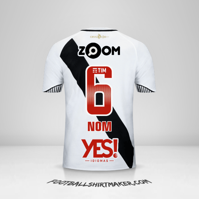 Maillot Vasco da Gama 2018 Extérieur -  nom - 6