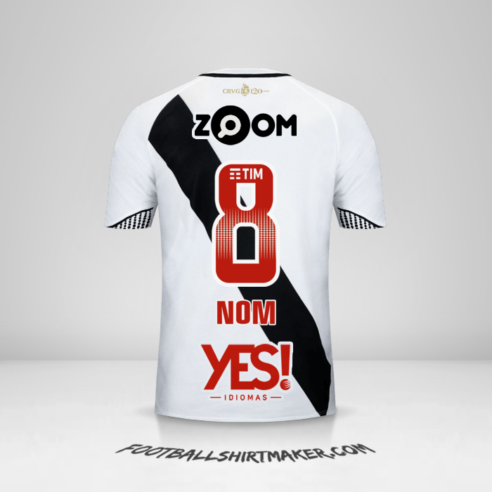 Maillot Vasco da Gama 2018 Extérieur -  nom - 8