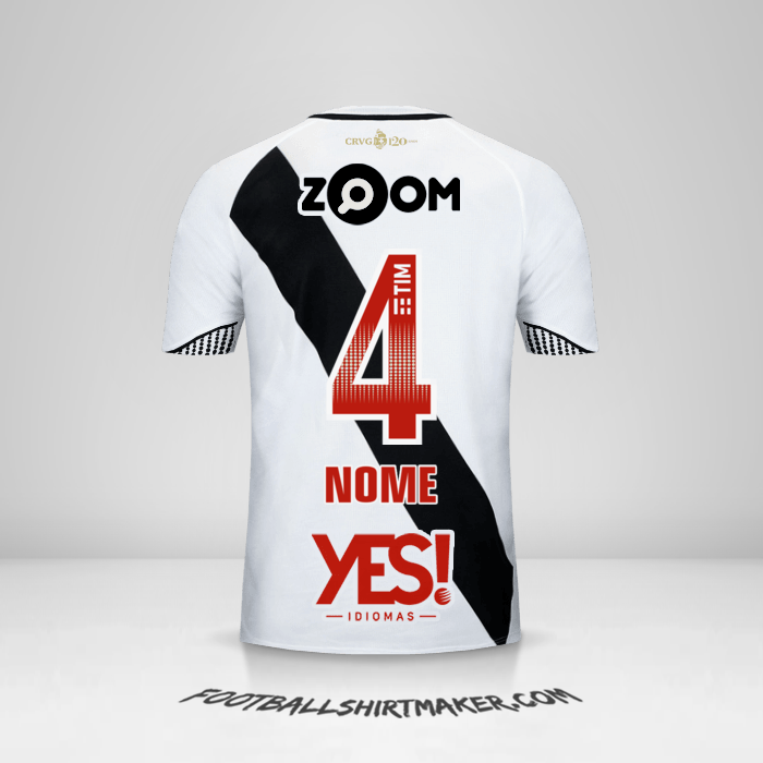 Maglia Vasco da Gama 2018 Seconda -  nome - 4