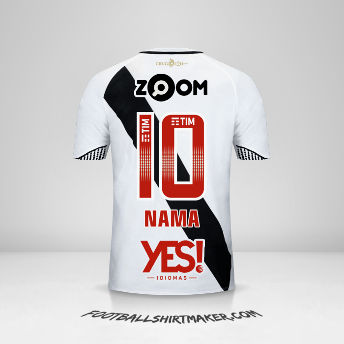 Jersey Vasco da Gama 2018 Alternatif -  nama - 10