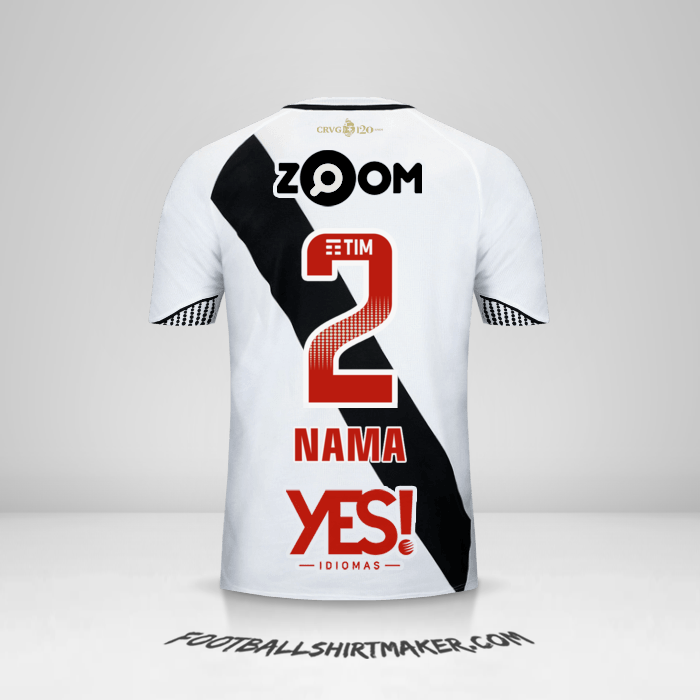 Jersey Vasco da Gama 2018 Alternatif -  nama - 2