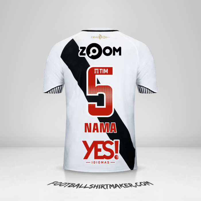 Jersey Vasco da Gama 2018 Alternatif -  nama - 5