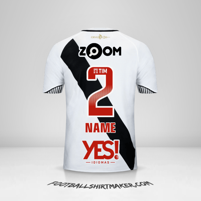 Jersey Vasco da Gama 2018 Away -  name - 2