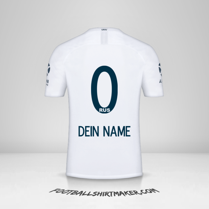 Trikot Boca Juniors 2018/19 II -  dein name - 0