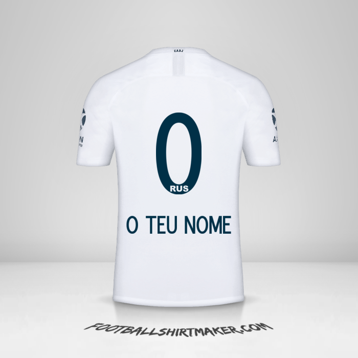 Camisola Boca Juniors 2018/19 II -  o teu nome - 0