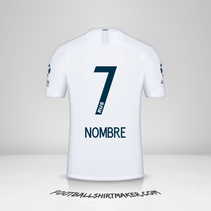 Jersey Boca Juniors 2018/19 Visita -  nombre - 7
