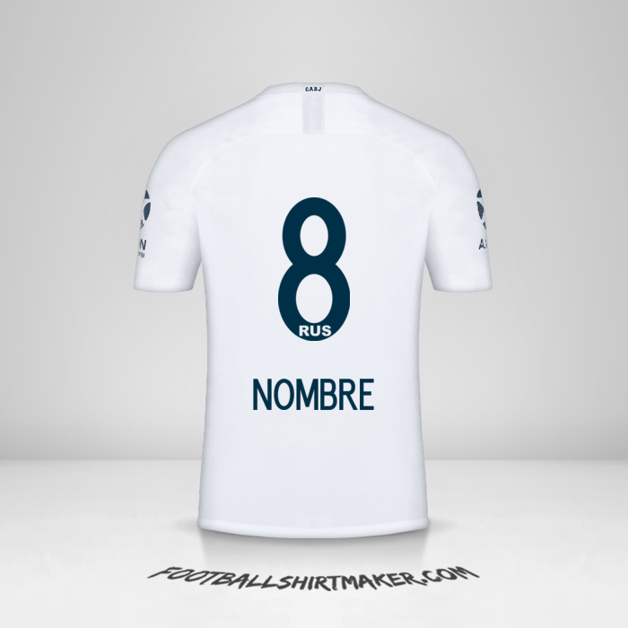 Camiseta Boca Juniors 2018/19 Visita -  nombre - 8