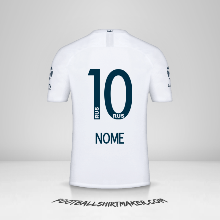 Maglia Boca Juniors 2018/19 Seconda -  nome - 10