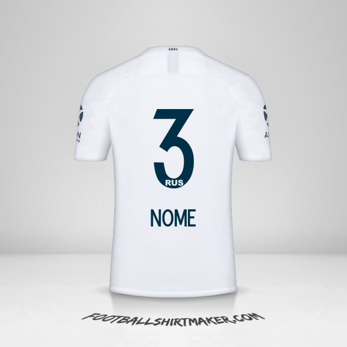 Camisola Boca Juniors 2018/19 Alternativa -  nome - 3